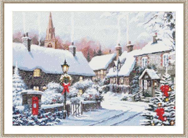 Winter Village Corner